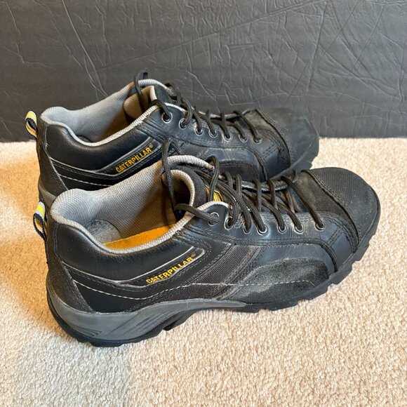 Caterpillar Argon Composite Toe Work Shoes Men's Size 12 Black gray P89955 - Picture 1 of 10